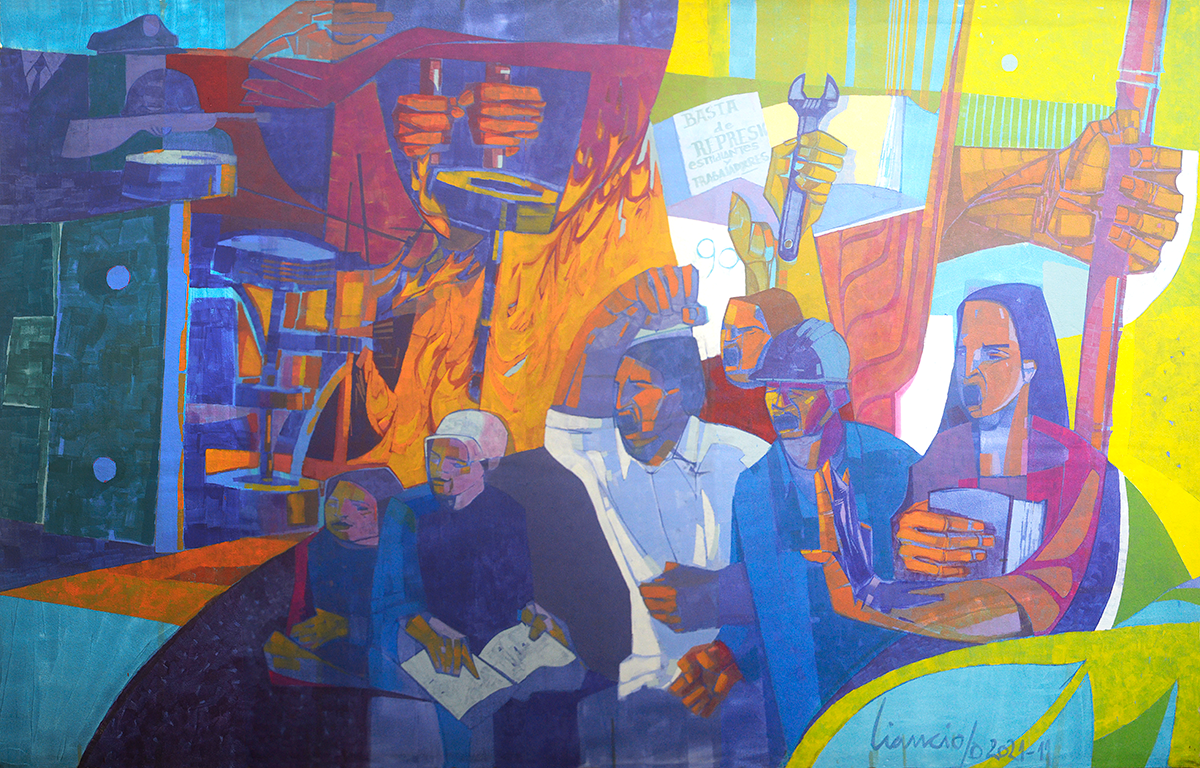 GERARDO CIANCIOLO Y EL DISCURSO DEL MURAL