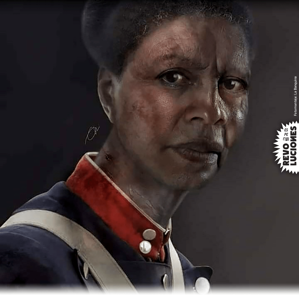 NUESTRA MADRE MATRIA ES NEGRA, POBRE Y CAPITANA