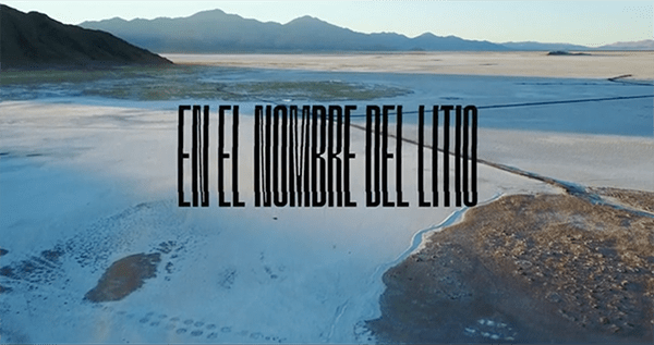 EN EL NOMBRE DEL LITIO