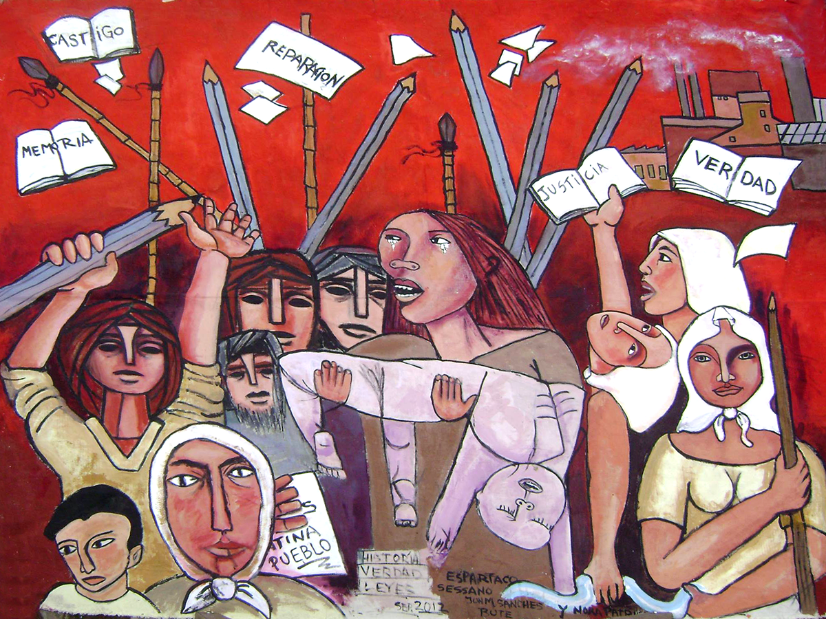 MURALES QUE CUENTAN HISTORIAS EN EL PASAJE DE LA MEMORIA | ENTREVISTA A NORA PATRICH