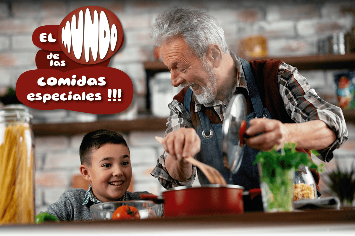 EL MUNDO DE LAS COMIDAS ESPECIALES