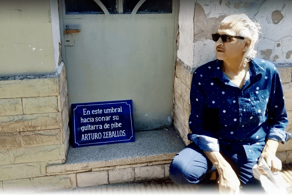 ABEL ROBINO Y EL HOMENAJE A ARTURO ZEBALLOS